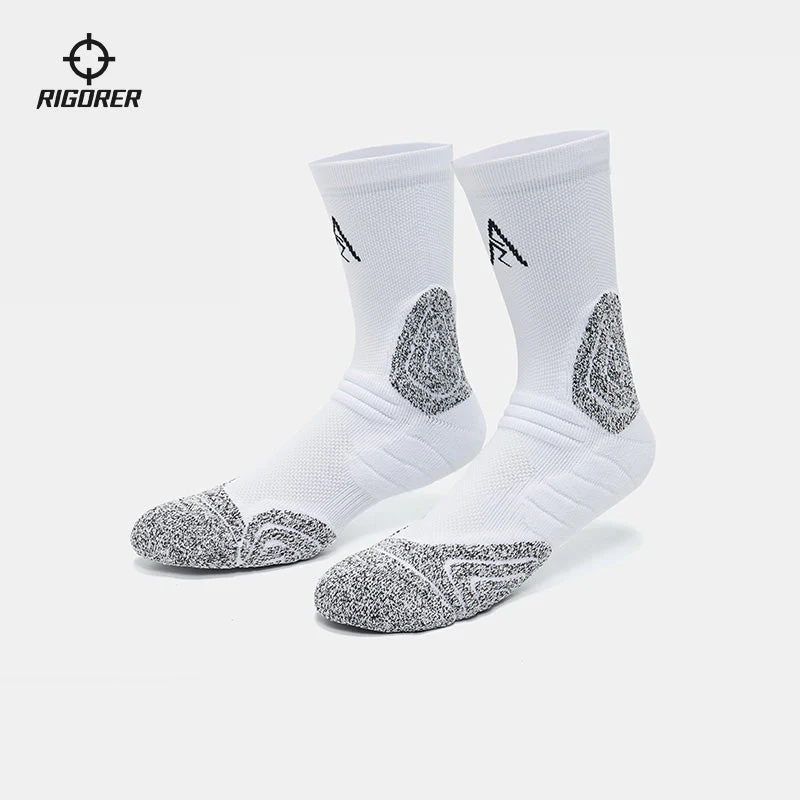 Rigorer AR logo  Socks Pro 'White/Grey' [Z123340303]