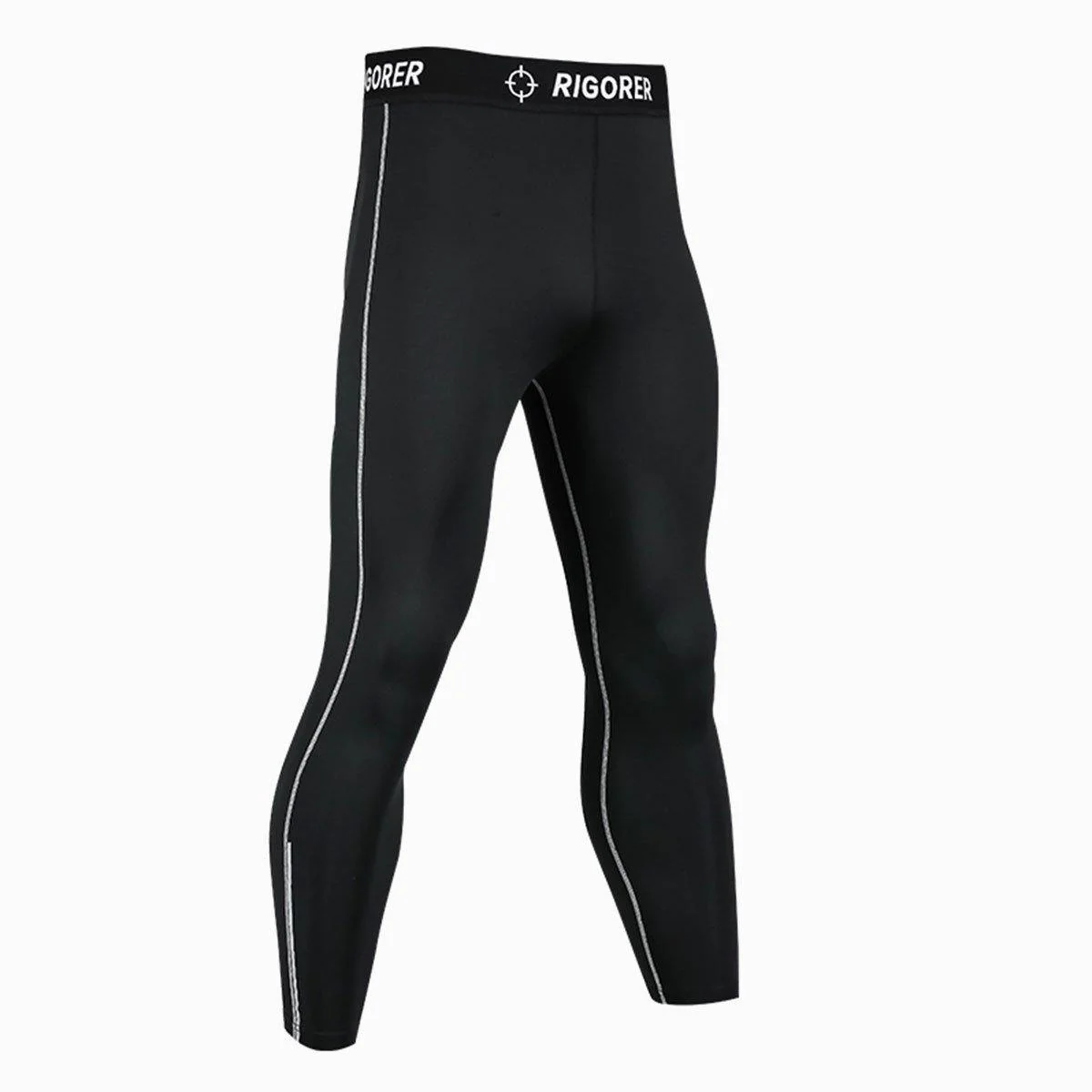 Men's Compression Pants Sports Leggings with Fleece Z118311411 - Image 3