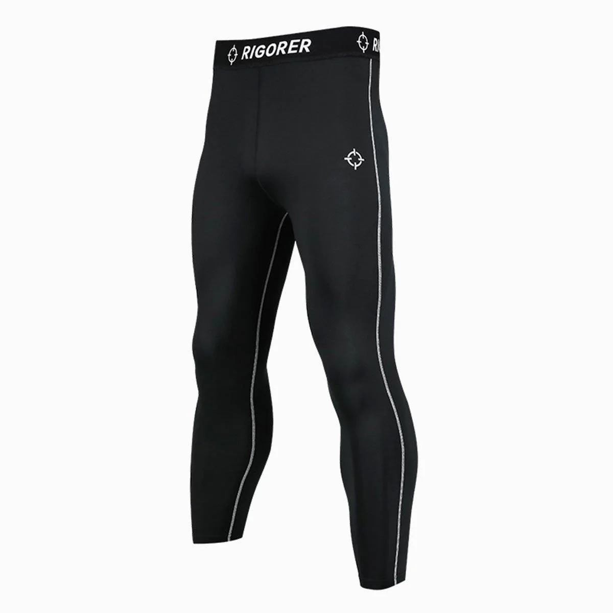 Men's Compression Pants Sports Leggings with Fleece Z118311411 - Image 4