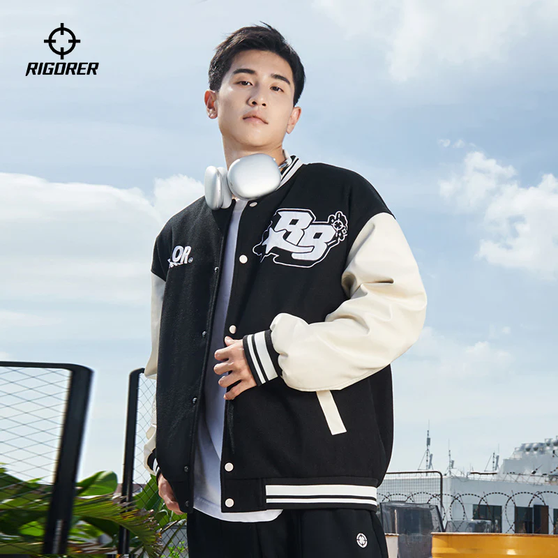 Rigorer Austin Reaves  Baseball Jacket ‘Black’ [Z123410909] - Image 3