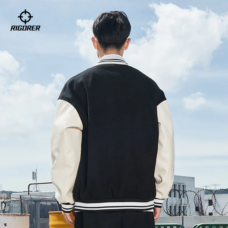 Rigorer Austin Reaves  Baseball Jacket ‘Black’ [Z123410909] - Image 4