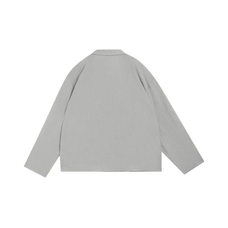 Rigorer Collared Woven Coat [Z126315501] - Image 6